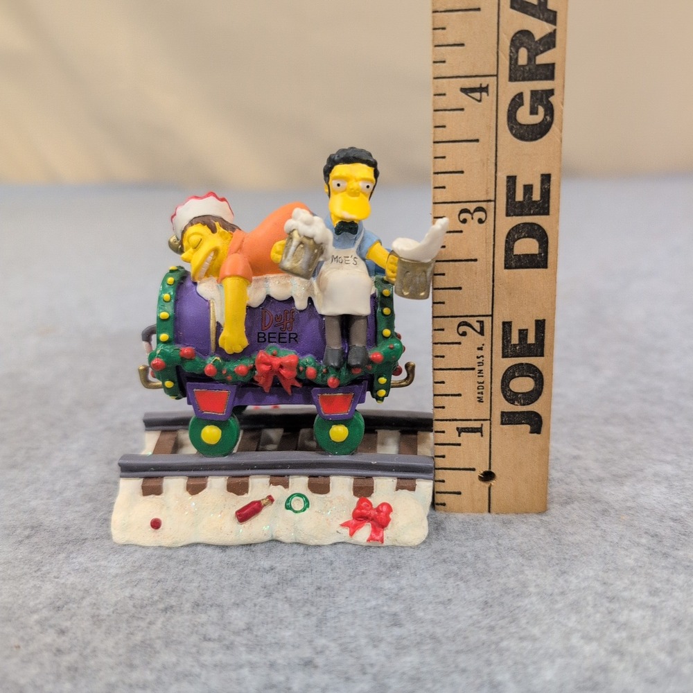 The Simpsons Christmas at Moe's Figurine Christmas Express Collection 2003 - Picture 5 of 6